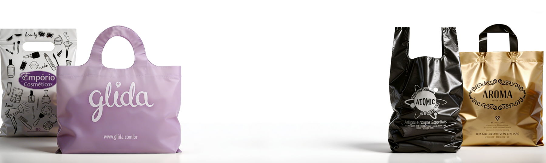 Sua marca merece o melhor suporte. Sacolas personalizadas com qualidade superior e design exclusivo.