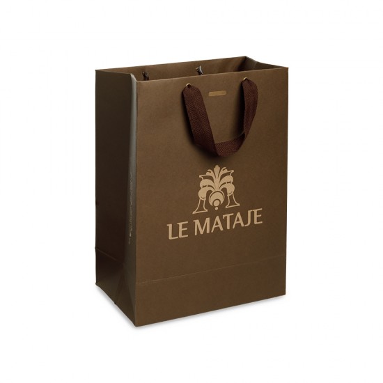 454 - Sacola de Papel Kraft Personalizada de 35x23x13cm 454 - Sacola de Papel Kraft Personalizada de 35x23x13cm