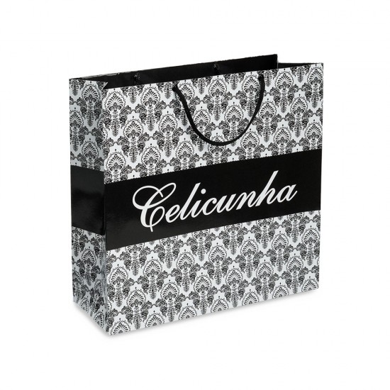 503 - Sacola de Papel Offset Personalizada de 35x34x12cm 503 - Sacola de Papel Offset Personalizada de 35x34x12cm