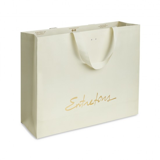 504 - Sacola de Papel Offset Personalizada de 35x41,5x12cm 504 - Sacola de Papel Offset Personalizada de 35x41,5x12cm