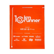 Mochila Plástica para Maratonas 40x50cm Personalizada Mochila Plástica para Maratonas 40x50cm Personalizada