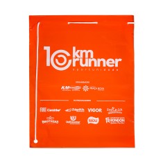 Mochila Plástica para Maratonas 40x50cm Personalizada Mochila Plástica para Maratonas 40x50cm Personalizada