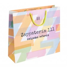 547 - Sacola de Papel Offset Personalizada de 31x34x11cm 