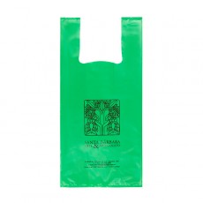 Sacola Plástica Alça Camiseta Personalizada 40x50cm x 0,09 