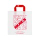 Sacola Plástica Personalizada Alça Fita 32x30cm x 0,12 Sacola Plástica Personalizada Alça Fita 32x30cm x 0,12