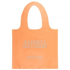 Sacola Plástica Alça Vazada de Ombro Personalizada 43x75cm x 0,22 