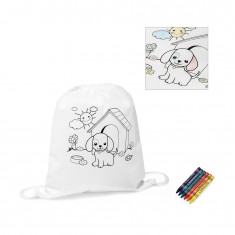 Sacola tipo Mochila para Colorir Baloo Promocional 52619