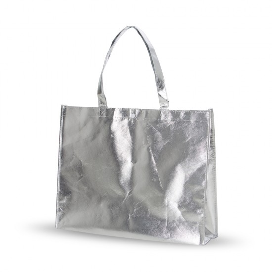 Sacola TNT Metalizada Personalizada 18537P Sacola TNT Metalizada Personalizada 18537P