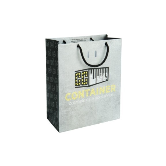 Sacolas de Papel Premium Personalizadas para Perfumaria e Cosméticos