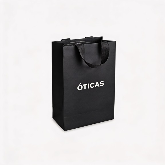 Sacolas de Papel Personalizadas para Óticas com Logo