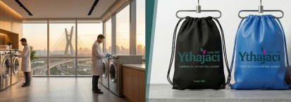 Como higienizar e lavar sacochilas personalizadas sem danificar a estampa do logotipo