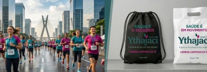Endomarketing Saudável: Sacochilas personalizadas para a corrida de rua interna da sua empresa