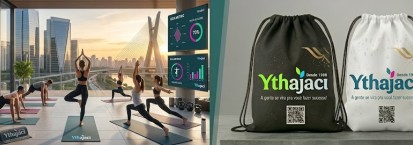 Mochila Saco Personalizada para Eventos da Track&Field no Shopping JK Iguatemi