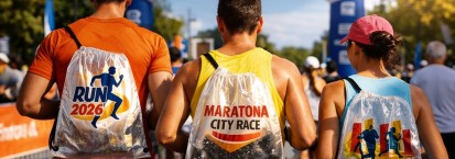 Mochilas Plásticas Personalizadas Para Corridas e Eventos: Praticidade, Sustentabilidade e Alto Impacto de Marca
