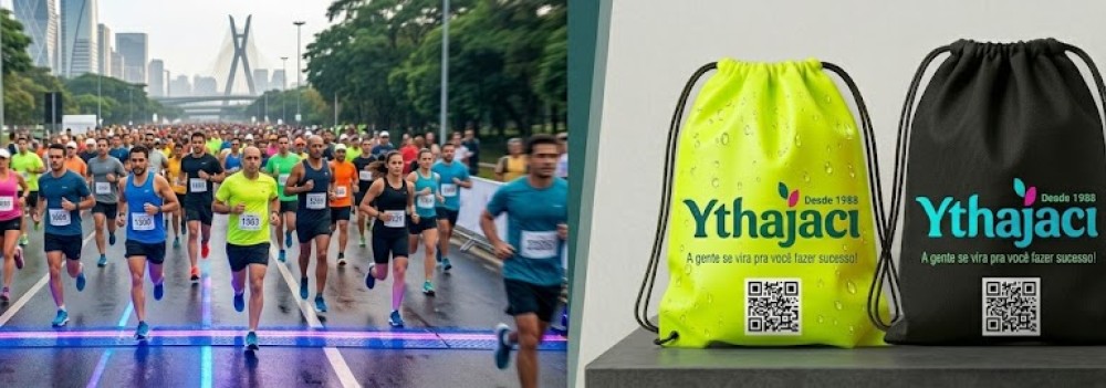 Sacochila Personalizada para Corrida de Rua no Parque do Ibirapuera Sacochila Personalizada para Corrida de Rua no Parque do Ibirapuera