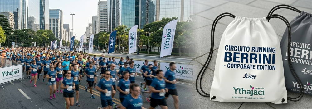 Sacochila Personalizada para Eventos de Running na região da Berrini Sacochila Personalizada para Eventos de Running na região da Berrini