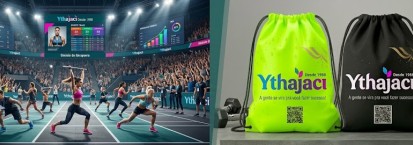 Sacola Mochila Personalizada para Eventos Fitness no Ginásio do Ibirapuera