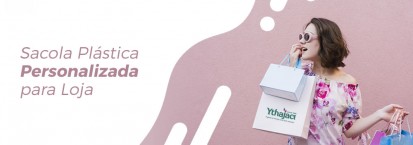 Sacola Plástica Personalizada para Loja