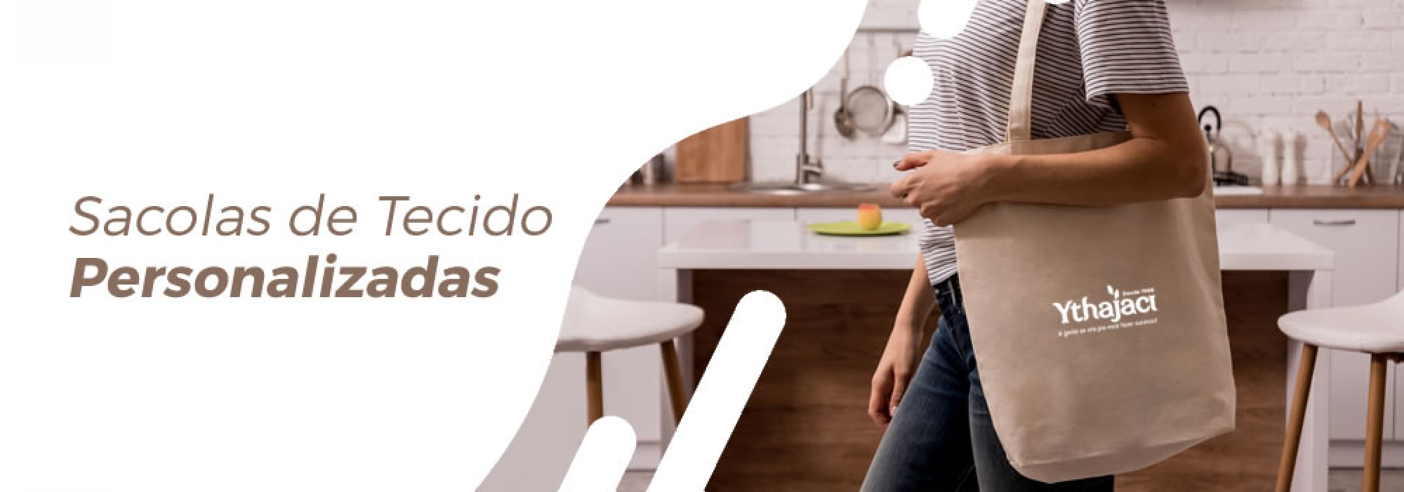 Sacolas de Tecido Personalizadas - Ythajaci Embalagens Personalizadas