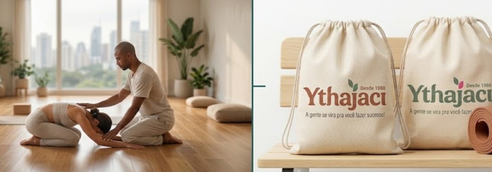 Sacolas de Tecido Algodão para Studios de Yoga: Transmitindo conceitos de naturalidade e bem-estar Sacolas de Tecido Algodão para Studios de Yoga: Transmitindo conceitos de naturalidade e bem-estar